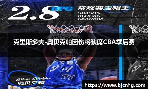 克里斯多夫-奥贝克帕因伤将缺席CBA季后赛