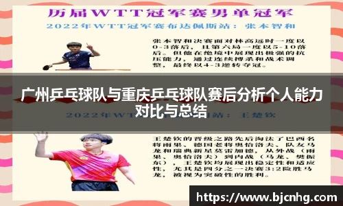 广州乒乓球队与重庆乒乓球队赛后分析个人能力对比与总结